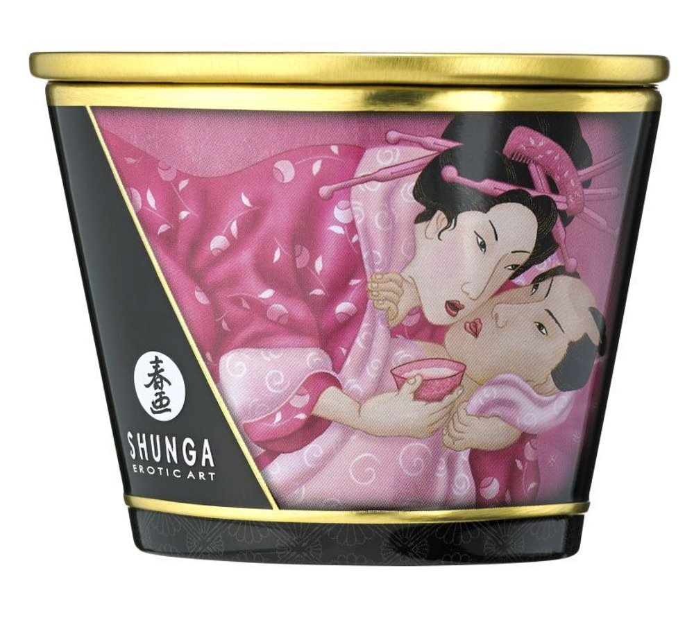 Массажная свеча shunga с ароматом
