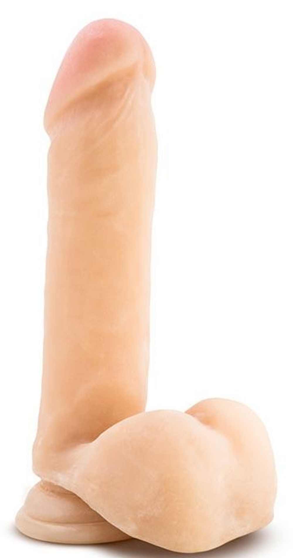 Телесный фаллоимитатор 8 inch sensa feel dildo - 20,3 см.