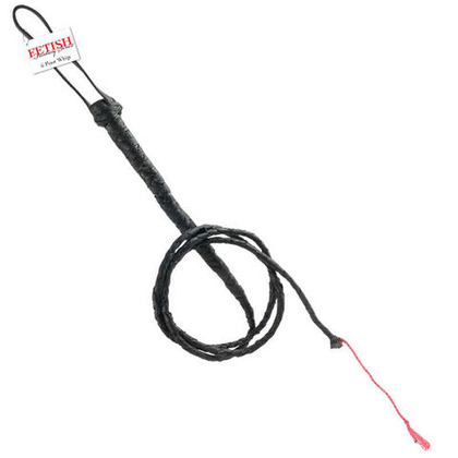 Черный кнут black 6 foot whip - 183 см.