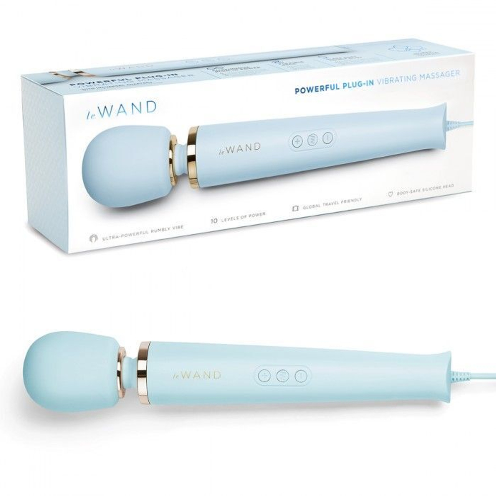 Проводной вибромассажер le wand cream с 10 скоростями