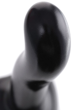 Черный стимулятор для пар p&g-spot dildo size l - 19 см.