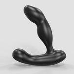 Черный вибромассажер простаты и промежности prostate pro с пультом ду