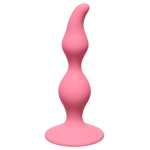 Анальная пробка Curved Anal Plug Black - 12,5 см.