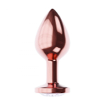 Пробка цвета розового золота с кристаллом Diamond Shine