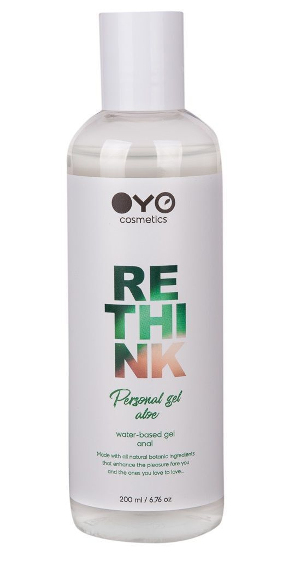 Анальный увлажняющий гель на водной основе OYO Personal Gel Aloe