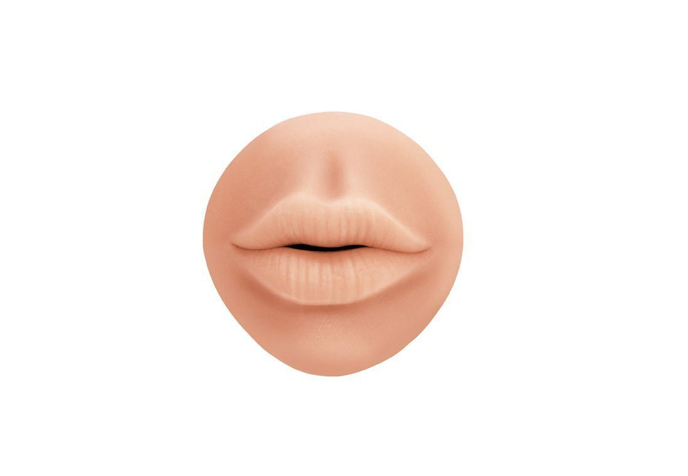 Телесный мастурбатор-ротик sweet lips