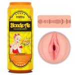 Мастурбатор-вагина pleasure brew masturbator в банке
