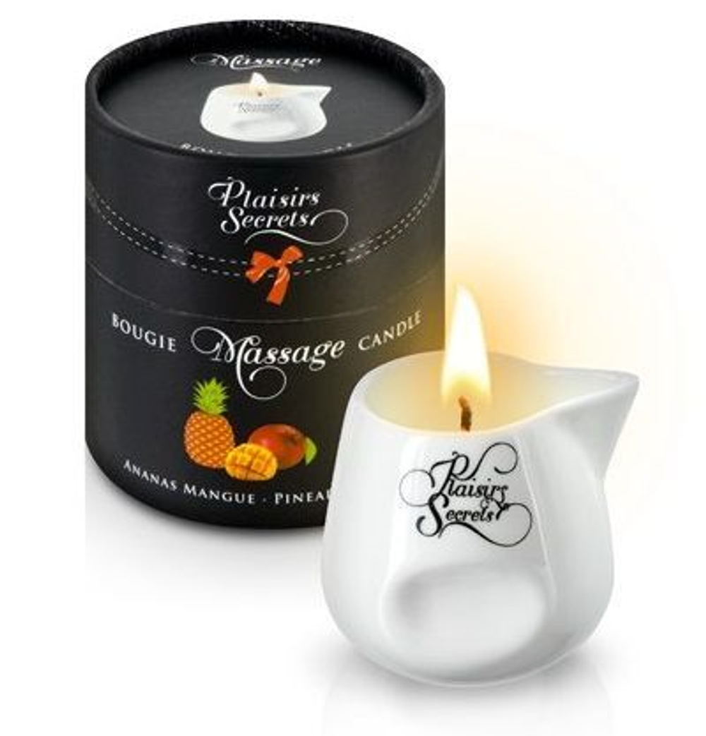 Массажная свеча plaisir secret bougie massage с ароматом