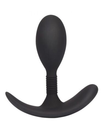 Черная анальная втулка Anal Play Plug S - 8,6 см.