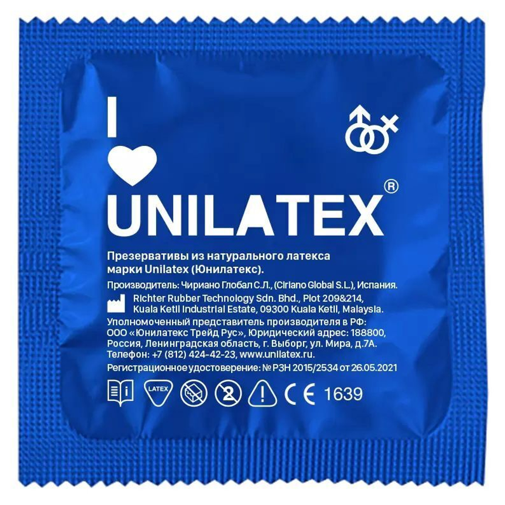 Ультратонкие презервативы Unilatex Ultra Thin