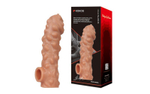 Насадка на фаллос с крупными бугорками cock sleeve 003 size l - 17,6 см.