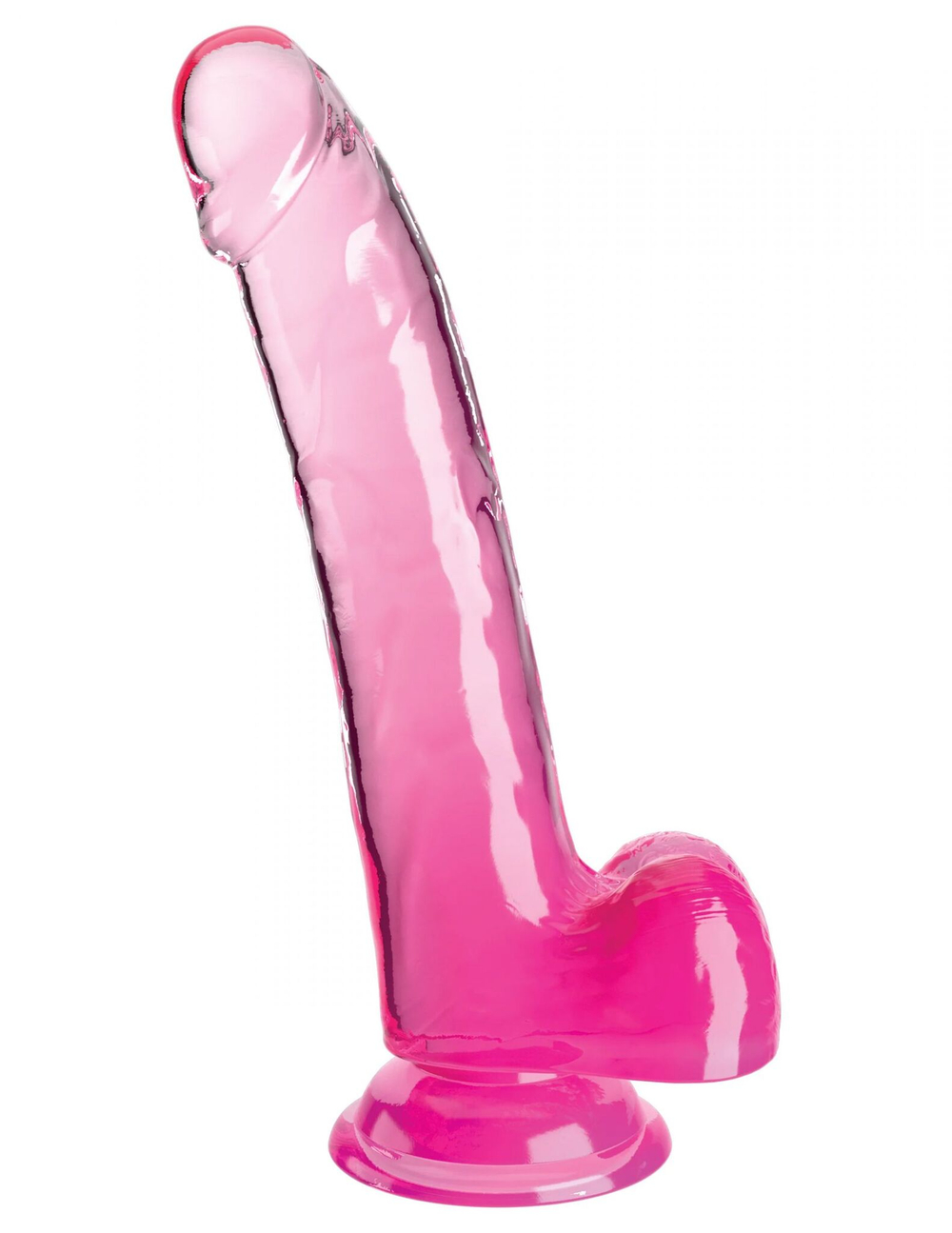 Фаллоимитатор с мошонкой на присоске 9’’ cock with balls - 24,8 см.