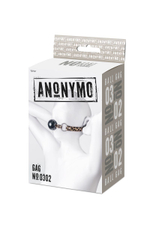 Кляп-шар на ремешках anonymo