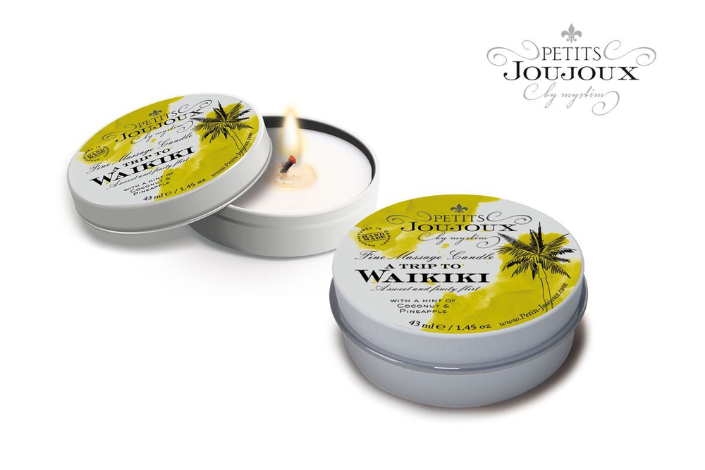 Массажная свеча petits joujoux с ароматом