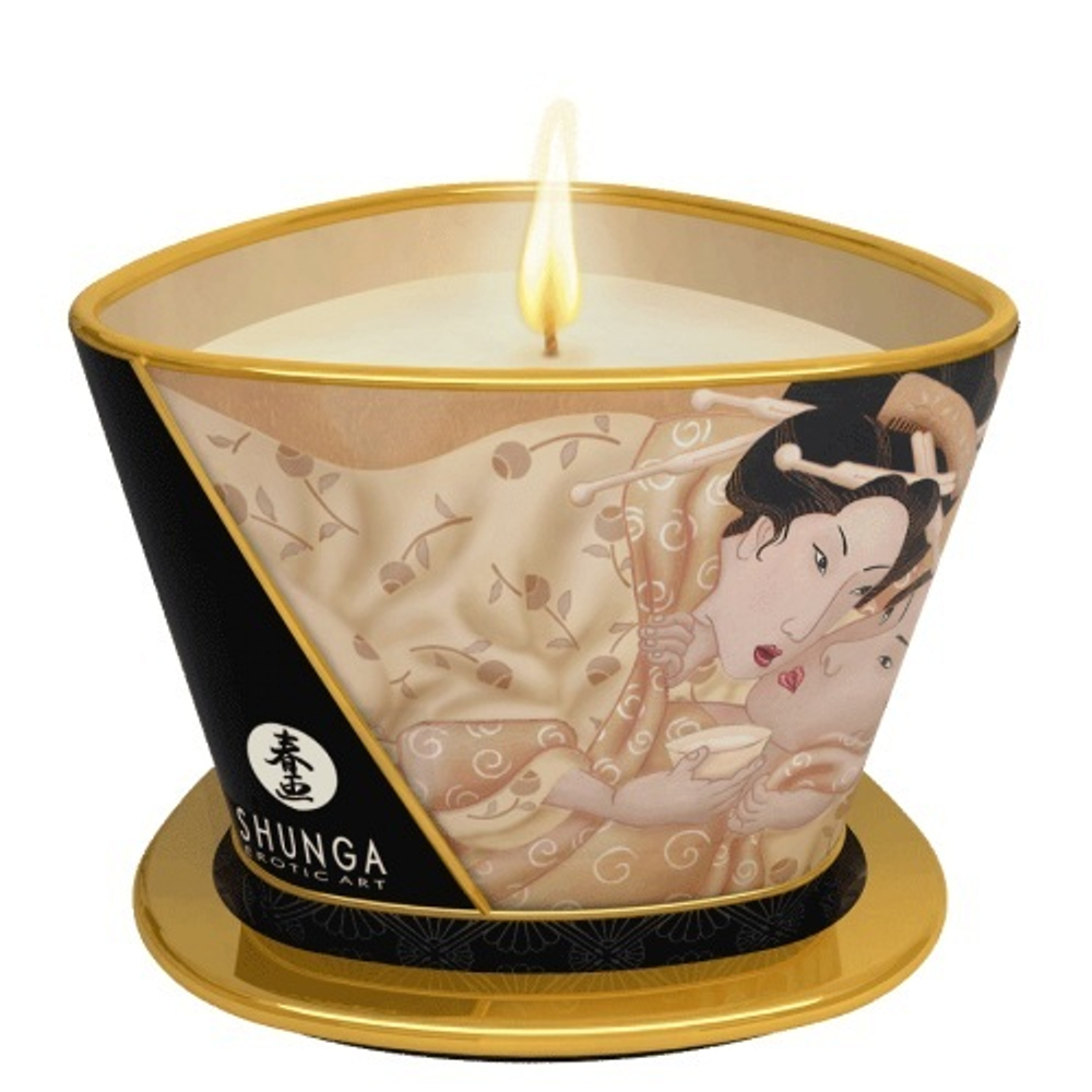 Массажная свеча shunga с ароматом