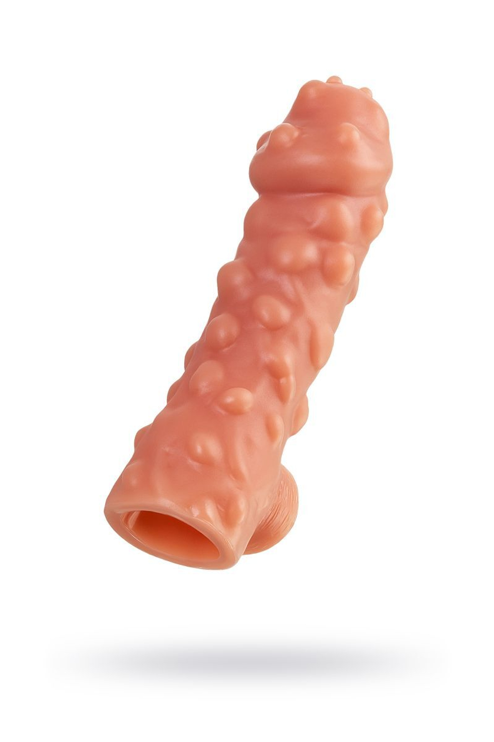 Насадка на фаллос с крупными бугорками cock sleeve 003 size m - 15,6 см.