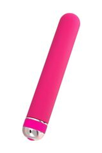 Розовый нереалистичный вибратор Mastick