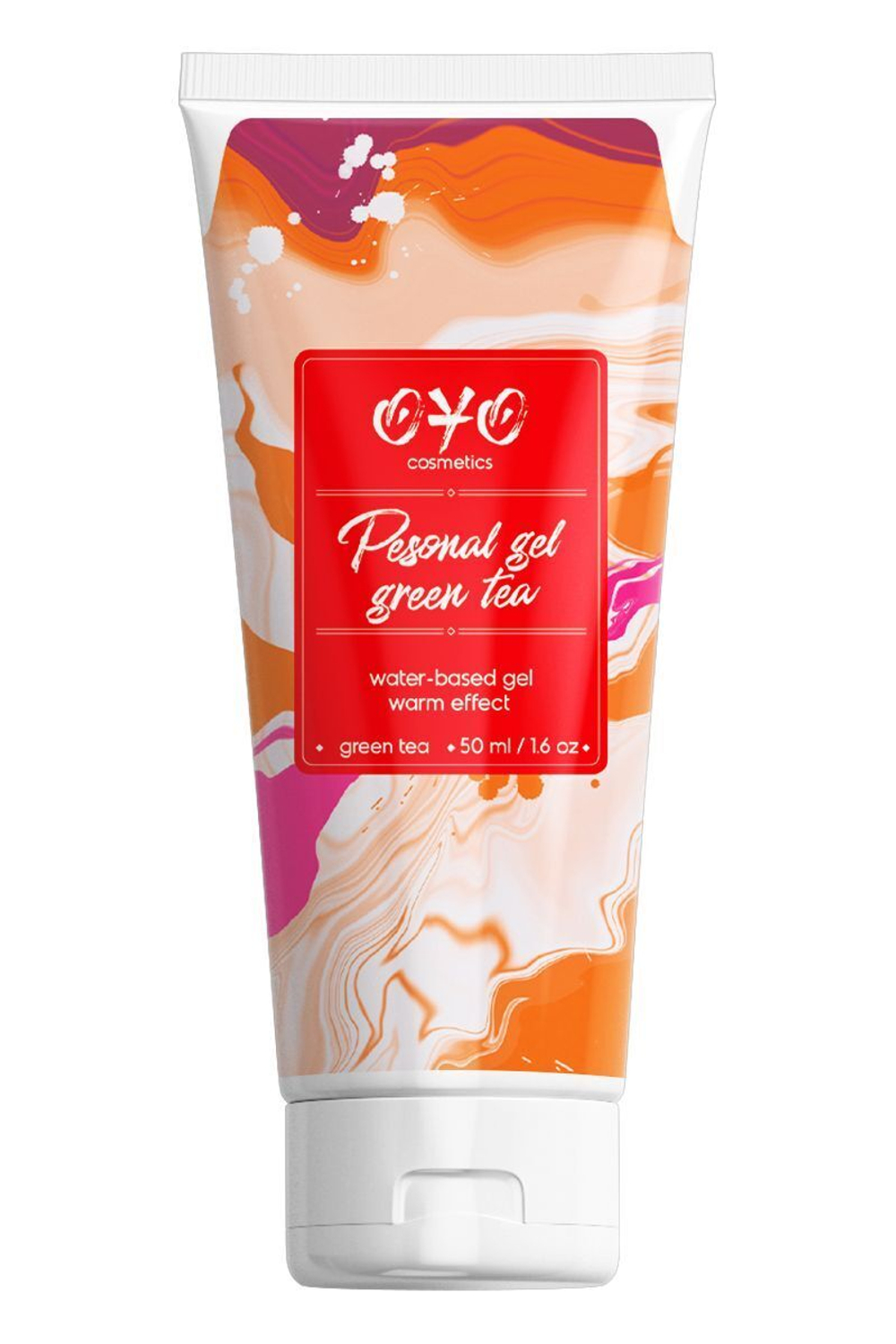 Интимная смазка на водной основе с согревающим эффектом OYO Personal Gel Green Tea
