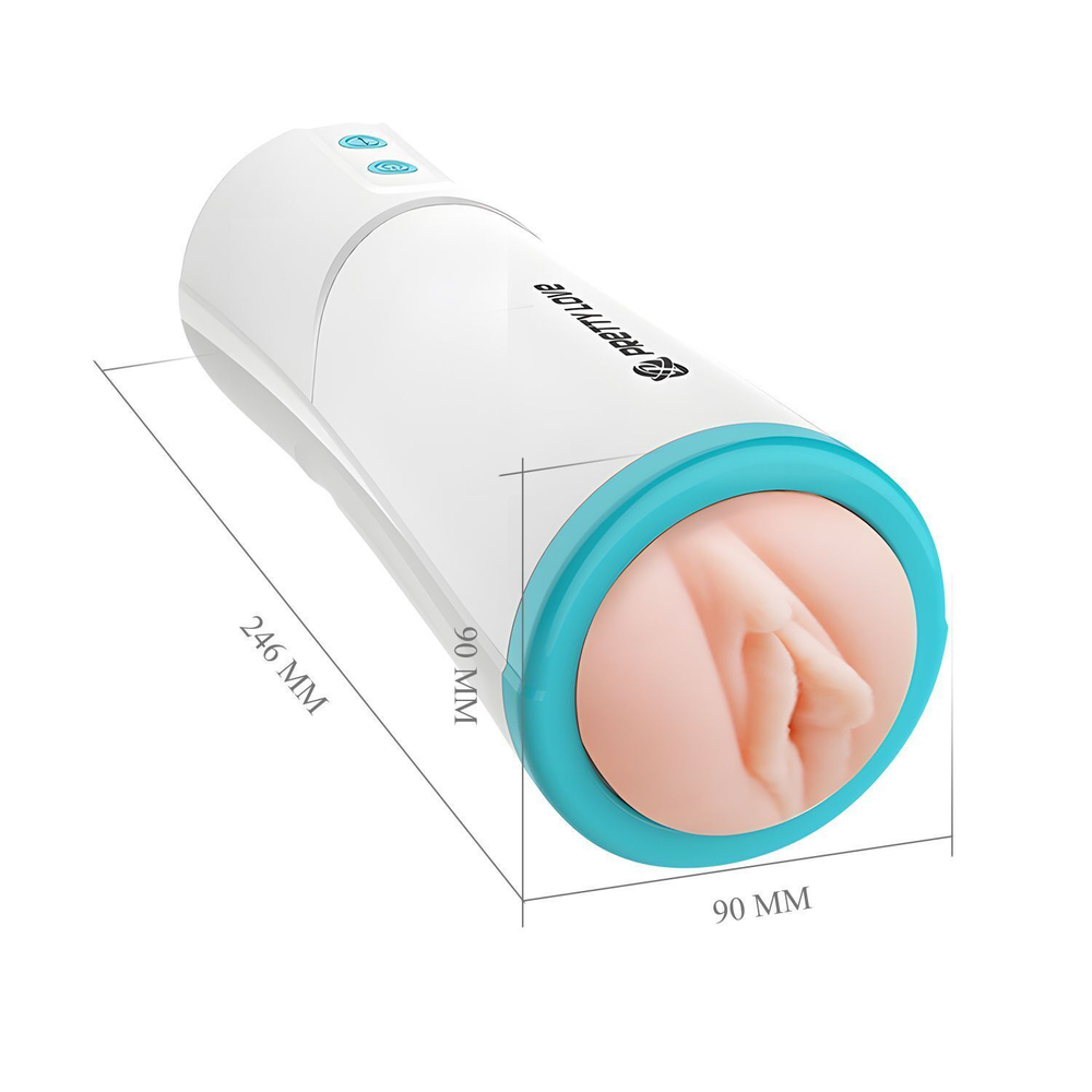 Реалистичная вагина с голосом и движениями Aby-Deluxe