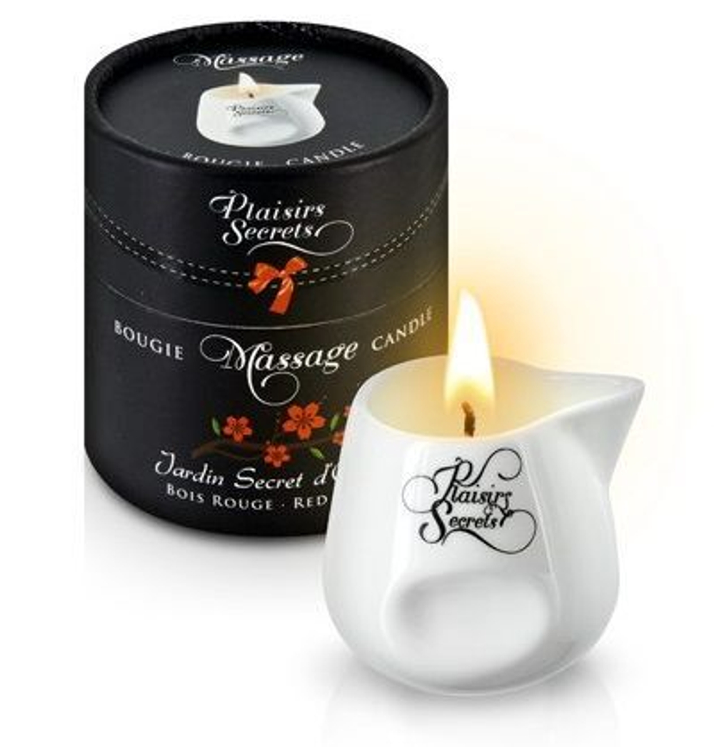 Массажная свеча plaisir secret bougie massage с ароматом