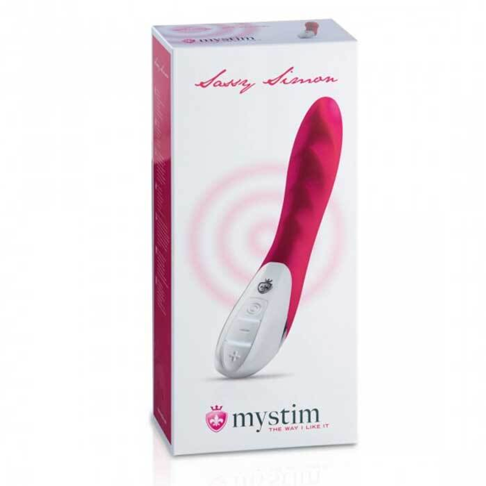 Вибратор mystim sassy simon - 27 см.