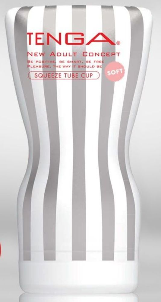 Мастурбатор tenga squeeze tube cup soft