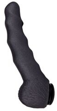 Чёрная насадка на пояс харнесс BLACK BENT 2 - 19,5 см.