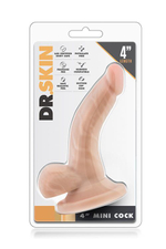 Телесный анальный фаллоимитатор 4 inch mini cock - 12 см.