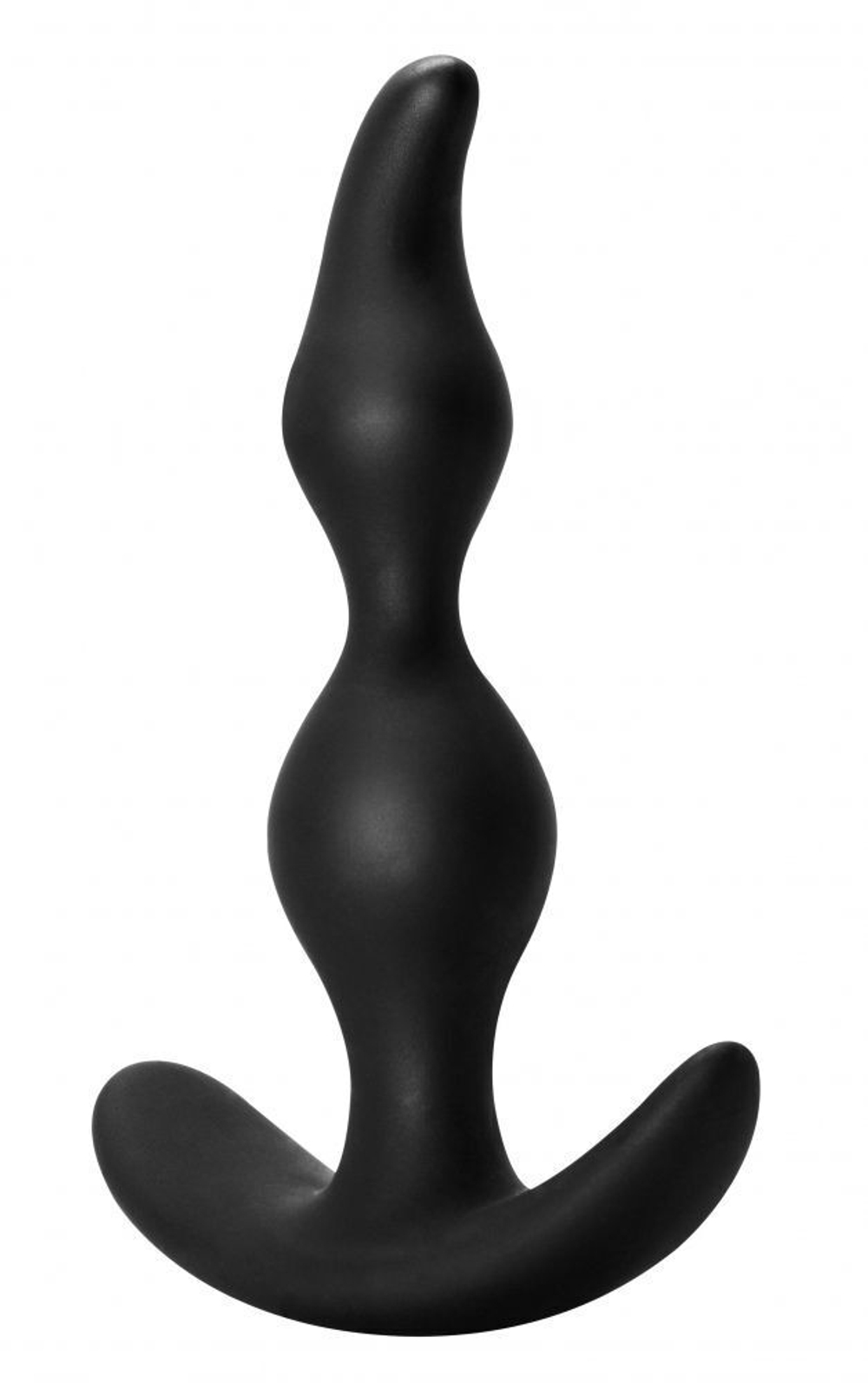 Анальная пробка Bent Anal Plug Black - 13 см.