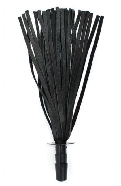 Кожаная плеть со штырьком для насадок