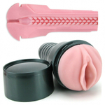 Реалистичный мастурбатор с вибрацией Vibro Pink Lady Touch