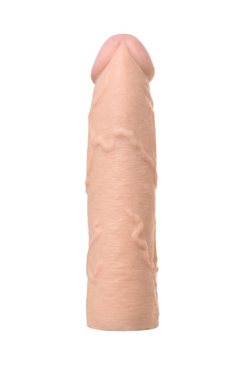 Телесная насадка toyfa xlover для увеличения размера - 16,8 см.