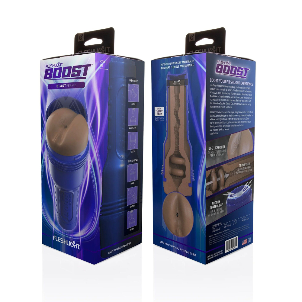 Супер реалистичный мастурбатор для удовольствия Boost Blast