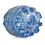 Реалистичный мягкий мастурбатор для удовольствия Quickshot Turbo Blue Ice
