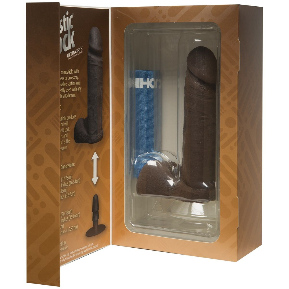 Реалистичный фаллоимитатор the realistic cock ultraskyn 6”