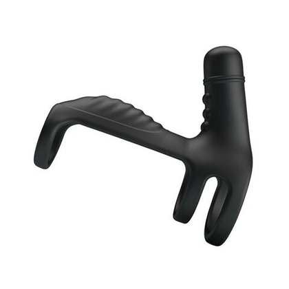 Черная вибронасадка на пенис vibrating penis sling