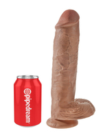 Реалистичный фаллоимитатор на присоске 11 cock with balls