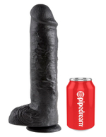 Реалистичный фаллоимитатор на присоске 11 cock with balls