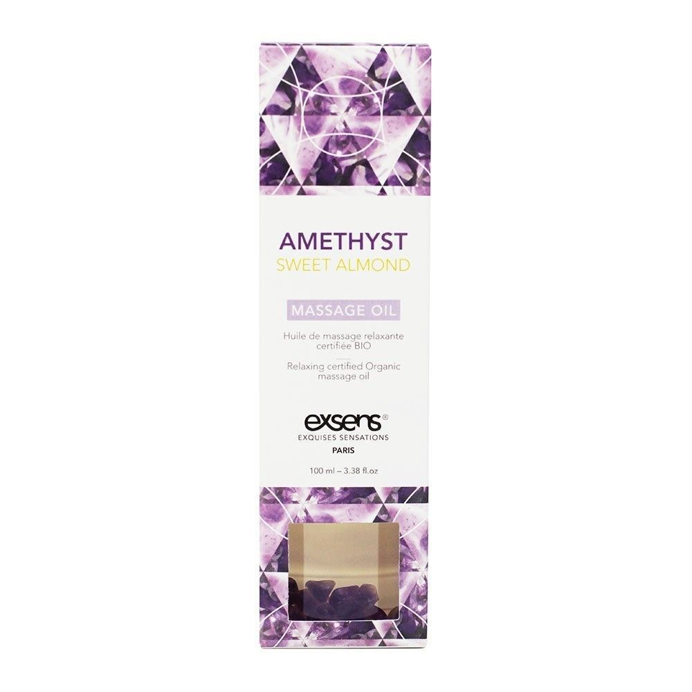 Органическое массажное масло Amethyst Sweet Almond - 100 мл.
