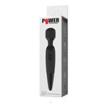 Черный вибромассажер с мощной вибрацией power wand