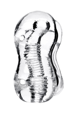 Прозрачный мастурбатор lingam indira