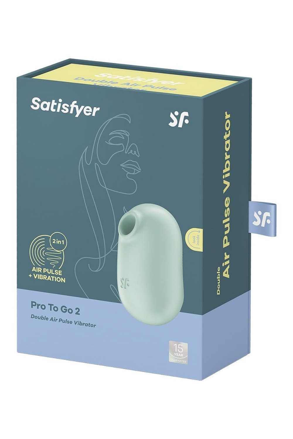 Вакуумный вибростимулятор клитора satisfyer pro to go 2