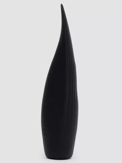 Черная вибропуля Sensation Rechargeable Flickering Tongue Vibrator