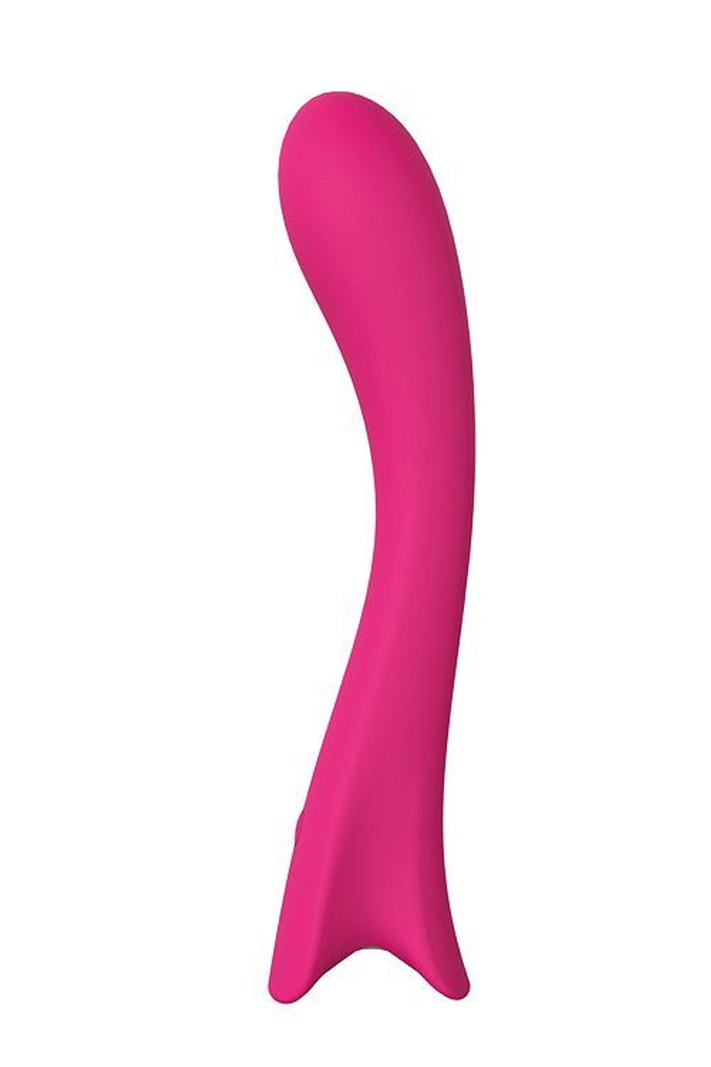 Розовый перезаряжаемый вибратор lovely princess - 15 см.