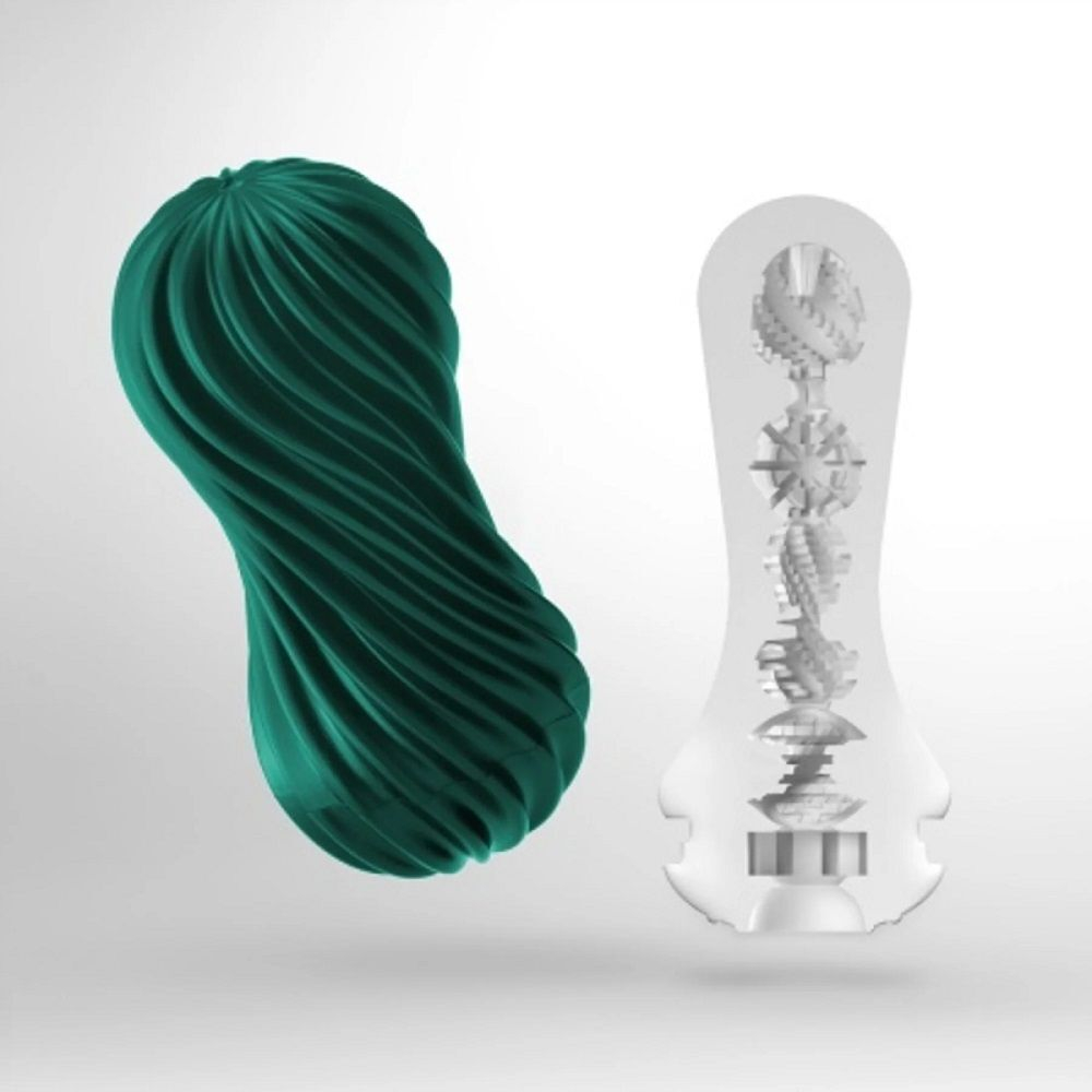 Мастурбатор tenga flex fizzy green