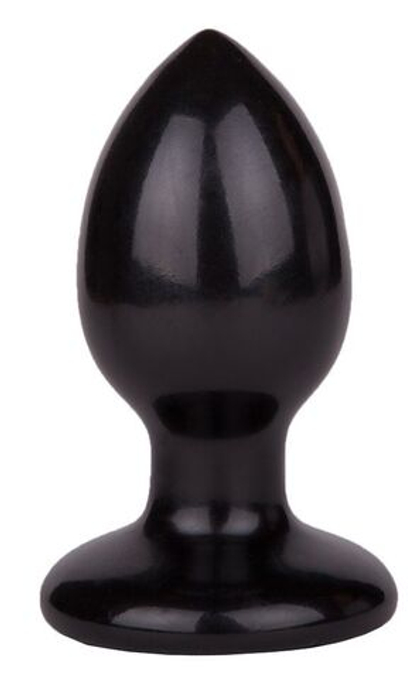 Черная анальная пробка MAGNUM