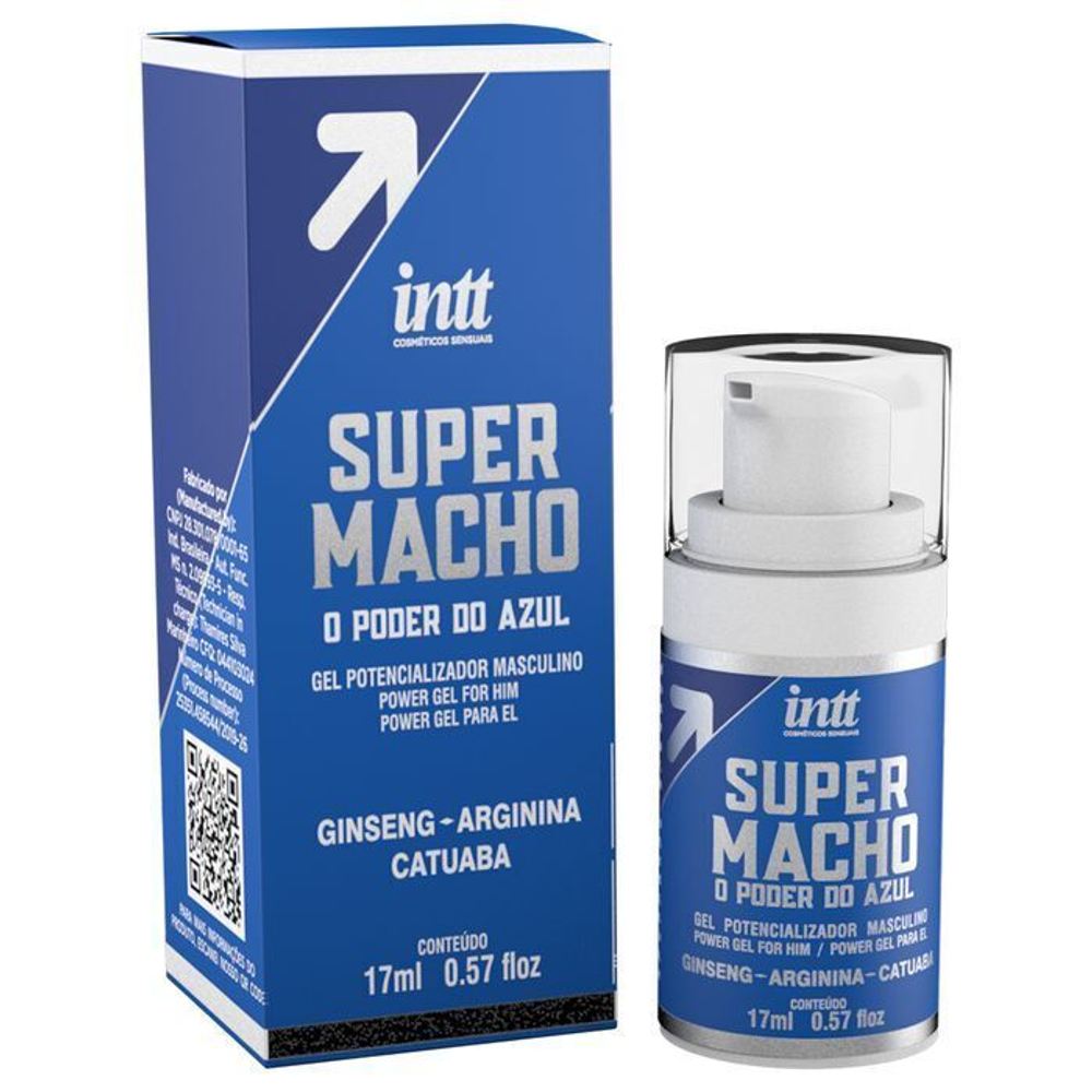 Мужской возбуждающий гель Super Macho