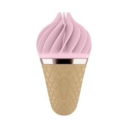 Вибратор-спиннер с лепестками satisfyer sweet treat