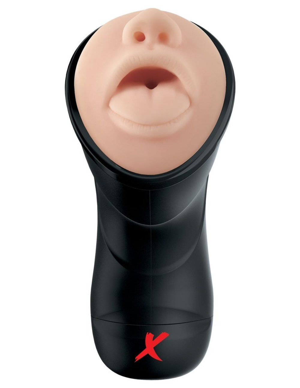 Мастурбатор-ротик deep throat vibrating stroker