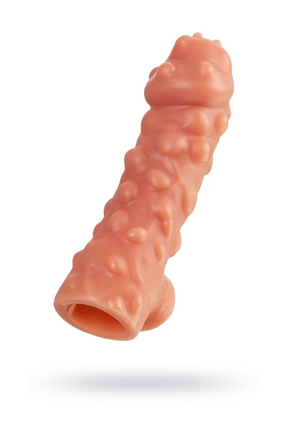 Насадка на фаллос с крупными бугорками cock sleeve 003 size l - 17,6 см.